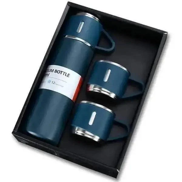 Stainless Steel Vacuum Flask Set